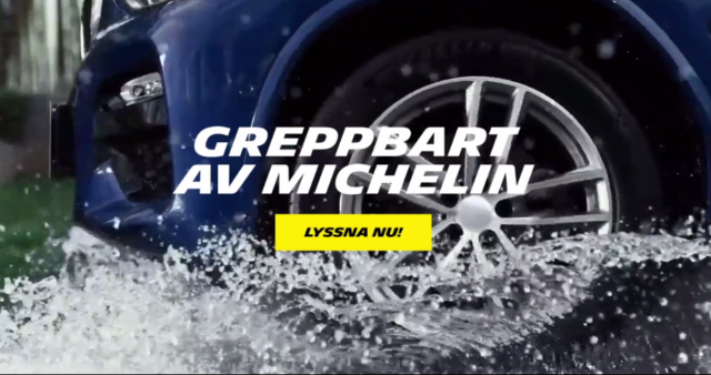 Michelin lanserar podd om däck