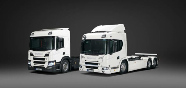 Lanserar det första produktutbudet av el-lastbilar