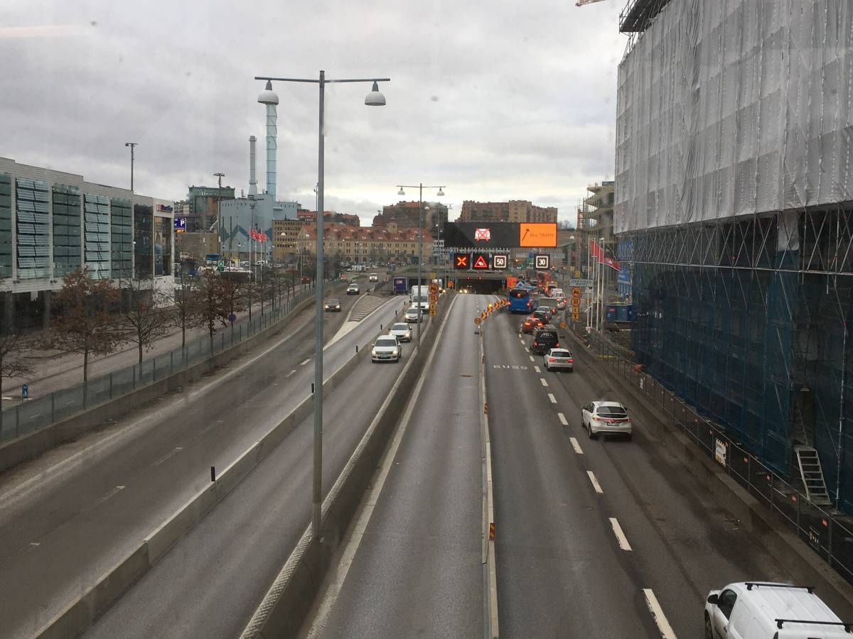 26 september nytt slutdatum för dubbelriktad trafik i Götatunneln