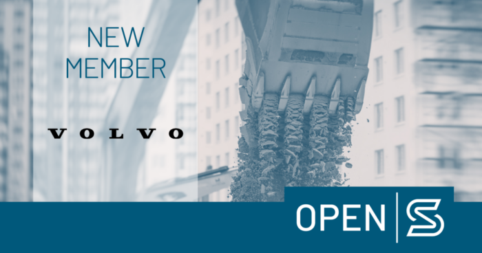 Volvo CE ny medlem i Open-S Alliance