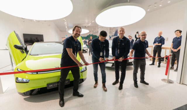 XPENG Motors första europeiska Experience Center öppnar i Sverige