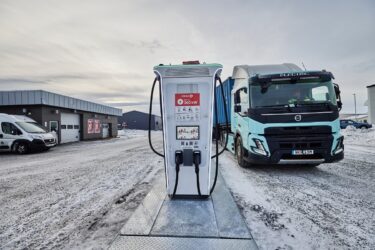 Cirkle K erbjuder 14 nya laddplatser för tung trafik i Norrlandsregionen