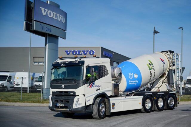 Volvo levererar betonglastbil till tyska CEMEX