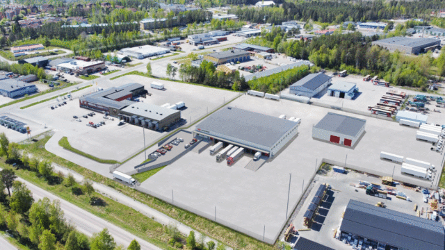 DB Schenker bygger nytt i Hudiksvall