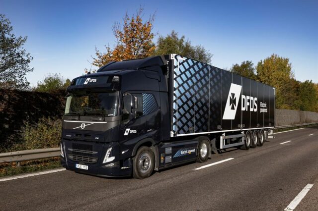 Volvo får order på 100 ellastbilar från DFDS