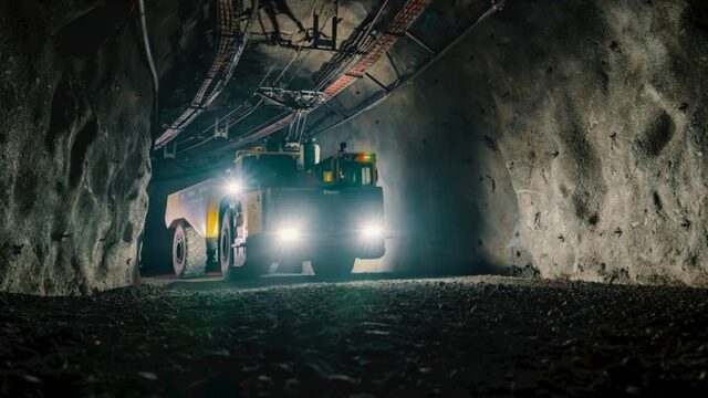 Ett steg mot framtidens elektriska gruva