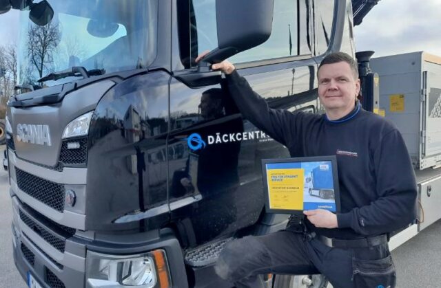 Däckcentrum i Blekinge vinnare av Goodyears TruckForce Award